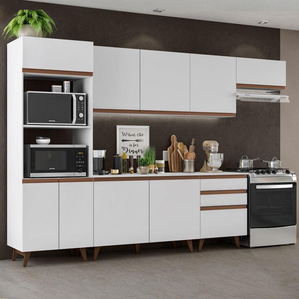 Foto 3 pulgar | Cocina Integral Completa Modular Madesa Reims 320cm Bb 01