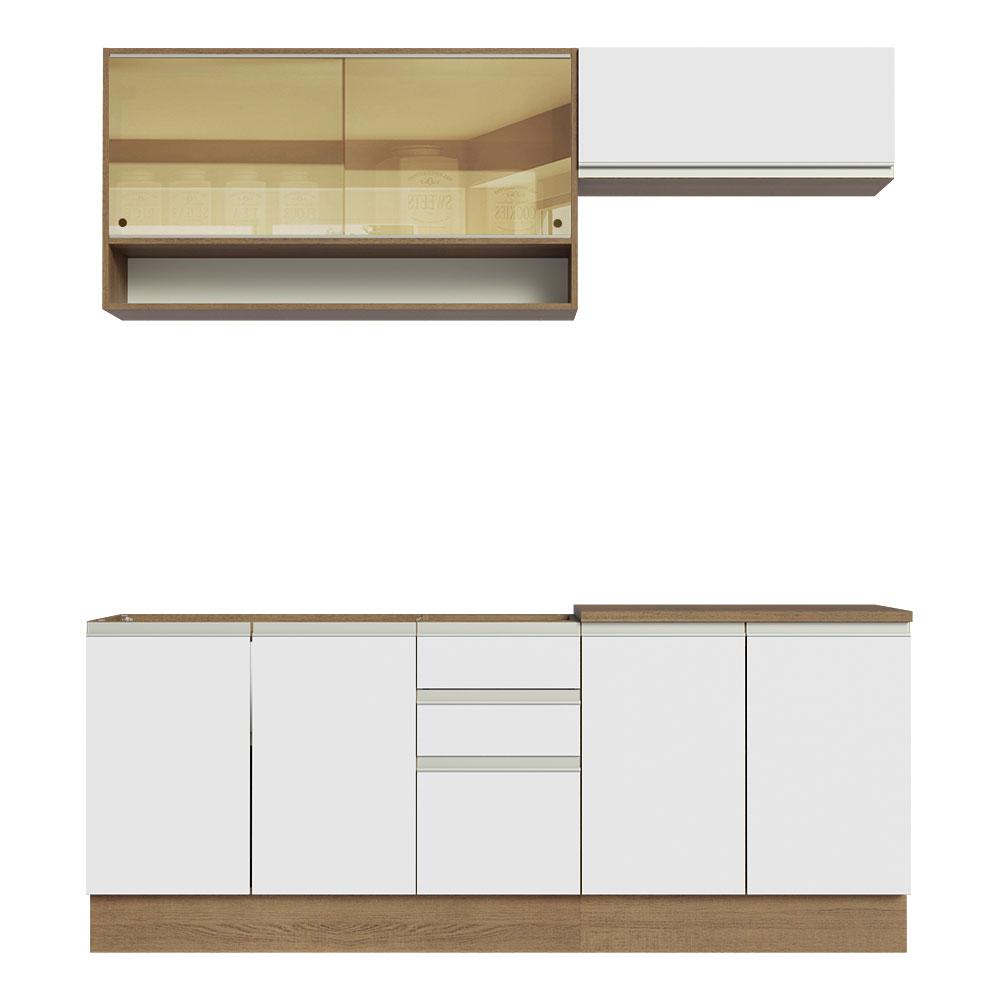 Foto 9 pulgar | Cocina Integral Completa Madesa Glamy 200cm Con Tarja Mb