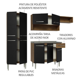 Foto 4 | Cocina Integral Completa Madesa Emilly Fit con Tarja