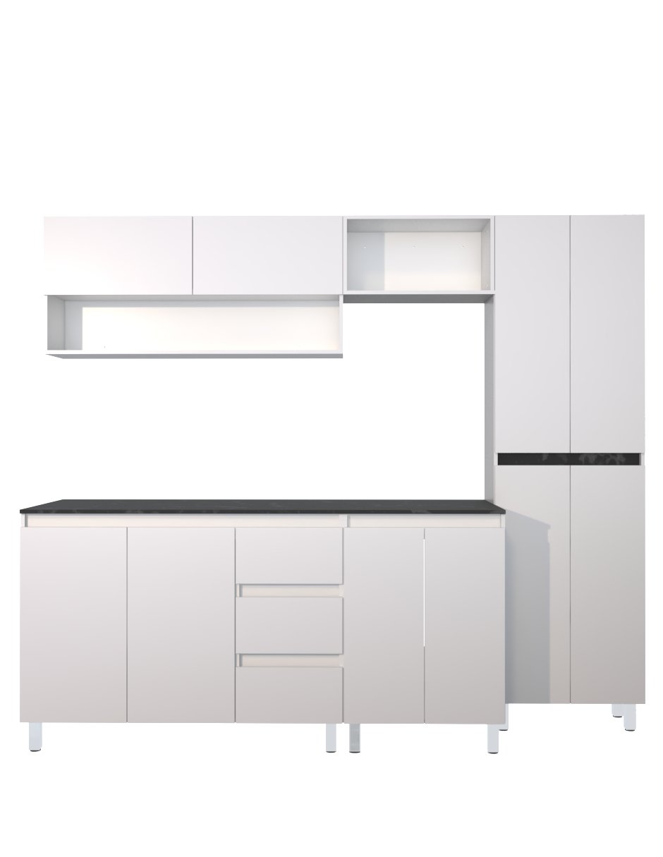 Cocina Integral Completa Decomobil Premium Minimalista  Modelo Magnolia