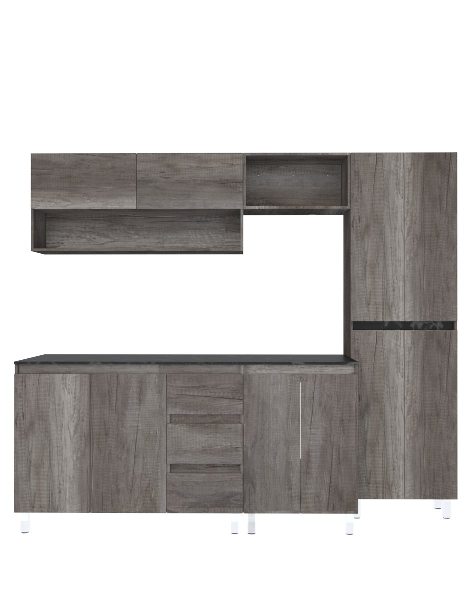 Cocina Integral Completa Decomobil Premium Minimalista  Modelo Magnolia