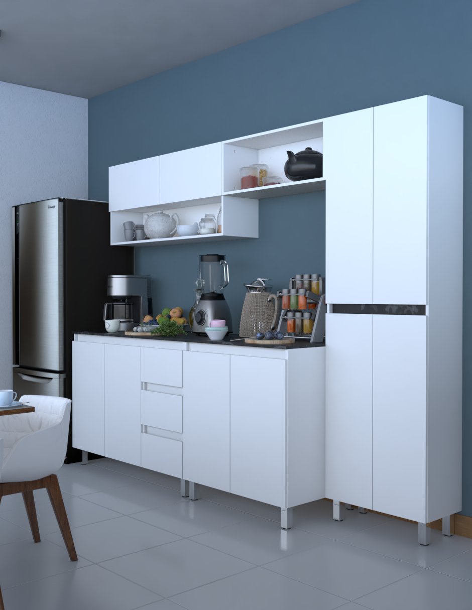 Foto 2 | Cocina Integral Premium Decomobil Orquídea para Tarja Minimalista