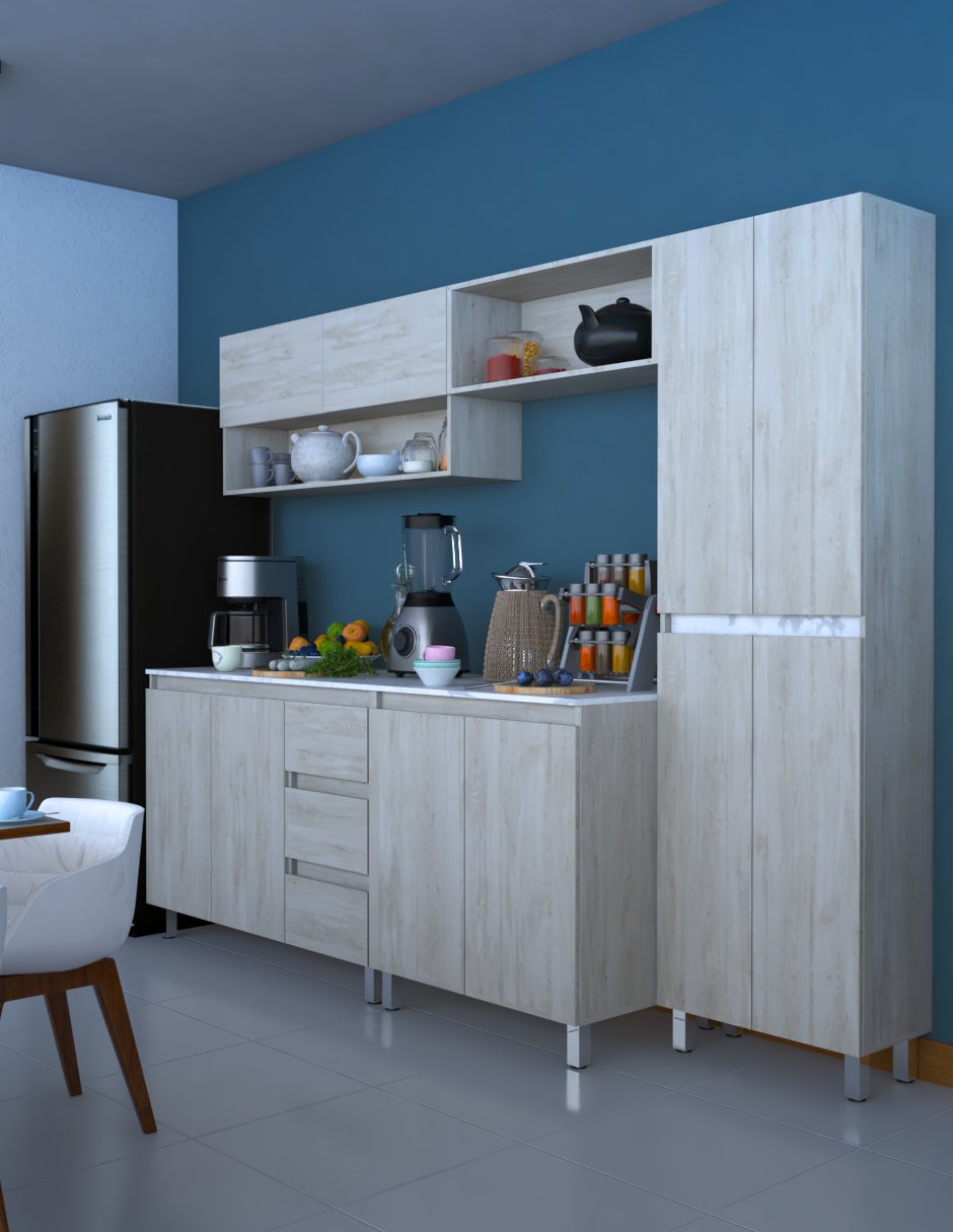 Foto 2 | Cocina Integral Premium Decomobil Orquídea para Tarja Minimalista