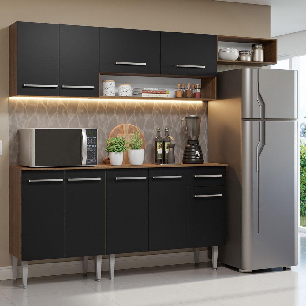 Foto 3 pulgar | Cocina Integral Completa Modular Madesa Emilly 229cm Mn 01