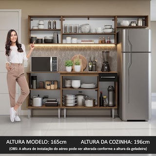 Foto 5 | Cocina Integral Completa Modular Madesa Emilly 229cm Mn 01