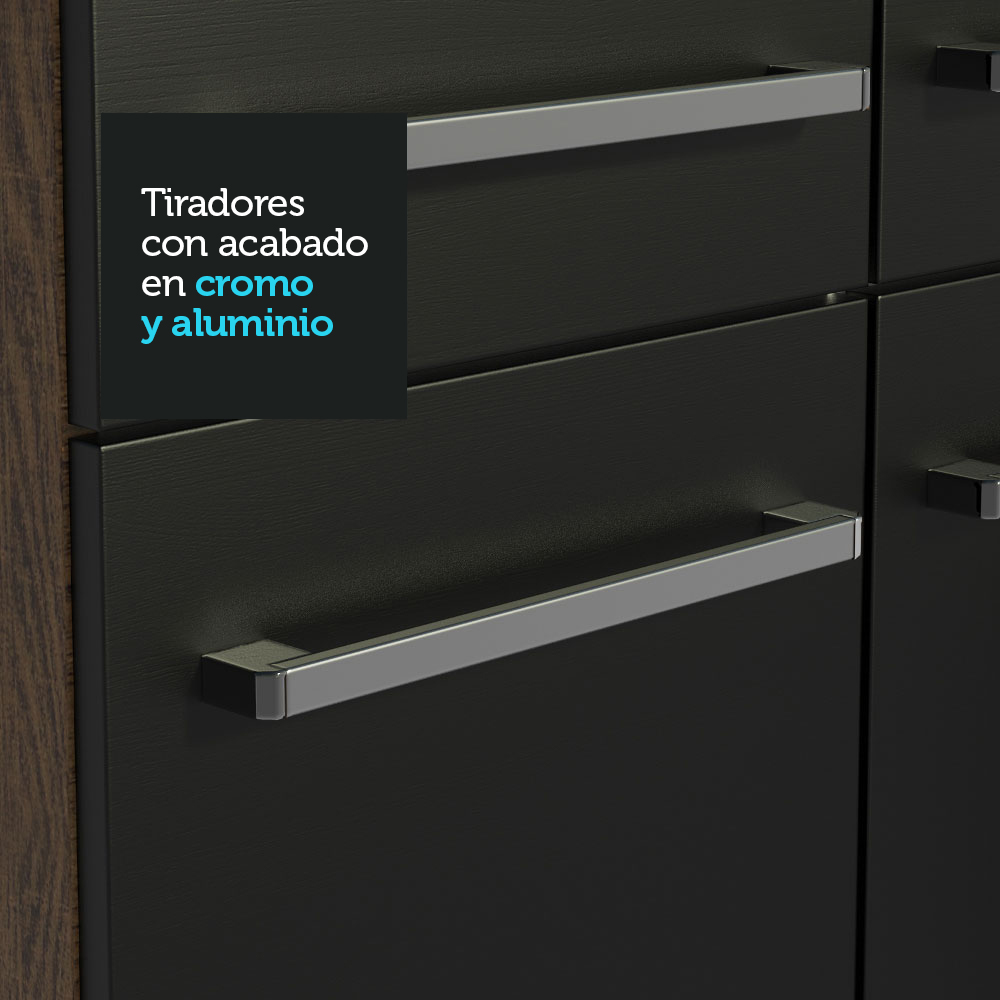 Foto 8 pulgar | Cocina Integral Completa Modular Madesa Emilly 261 cm Mn 09