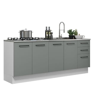 Foto 1 | Kit de Cocina 200cm Glamy Madesa Bg
