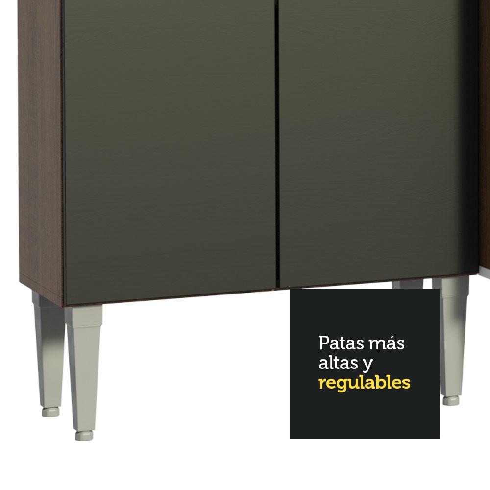 Foto 8 pulgar | Cocina Integral Madesa Negra con Tarja
