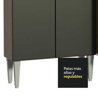 Foto 7 | Cocina Integral Madesa Negra con Tarja