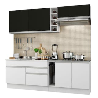 Foto 1 | Cocina Integral Completa Modular Madesa Parma 220 cm BN 03