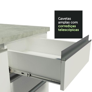 Foto 7 | Cocina Integral Completa Modular Madesa Parma 220 cm BN 03