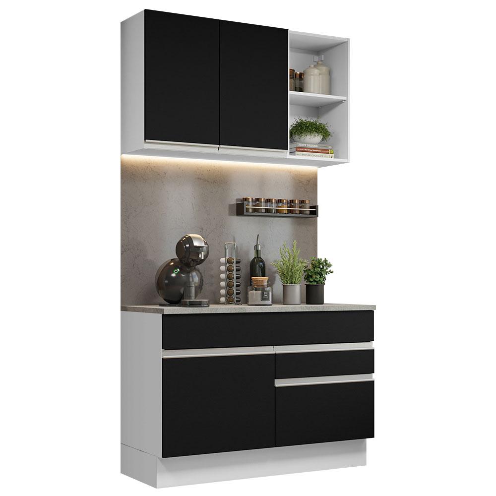 Gabinete para Cocina Madesa Glamy de 120 cm
