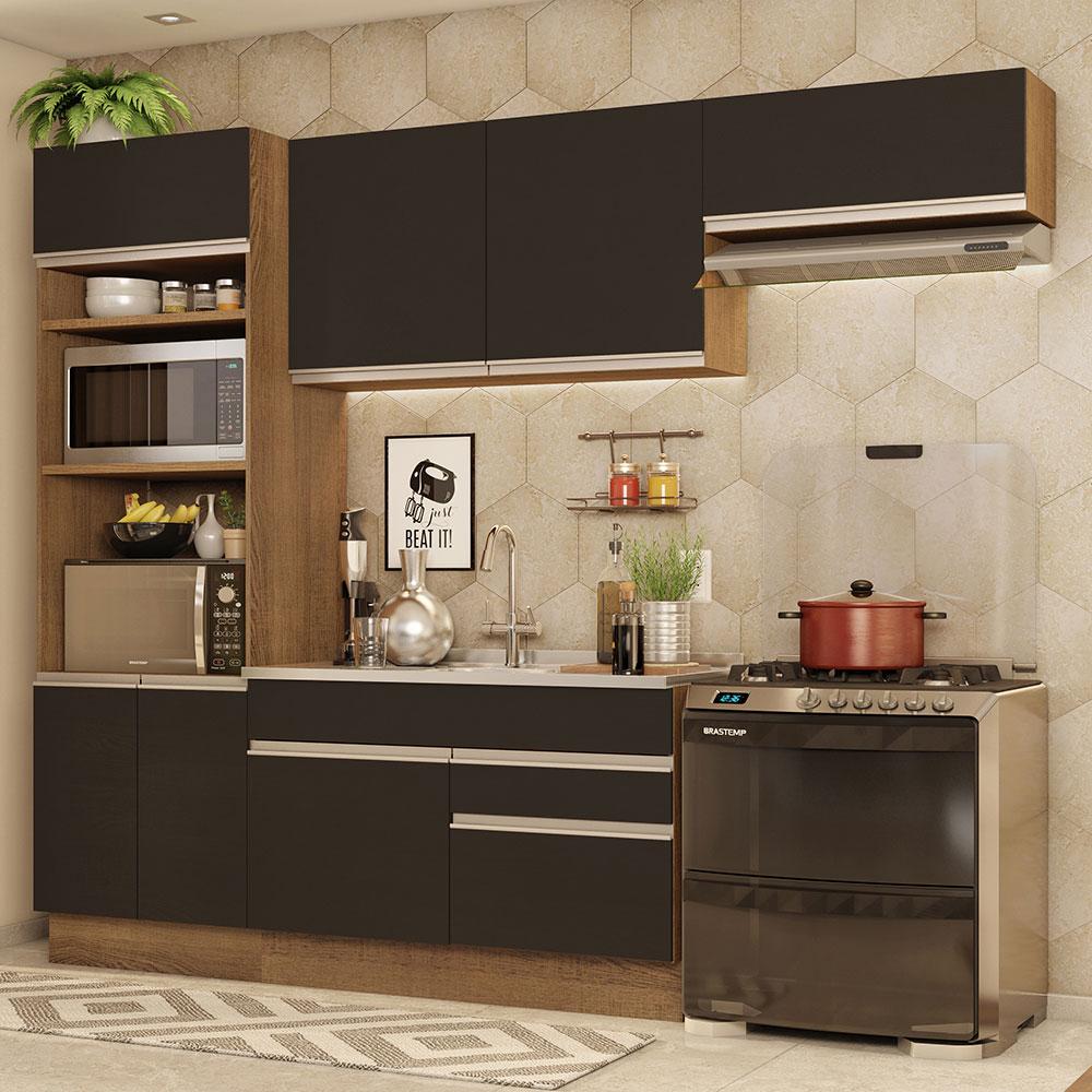 Foto 3 pulgar | Cocina Integral Completa Modular Madesa Glamy 270cm Mn 15