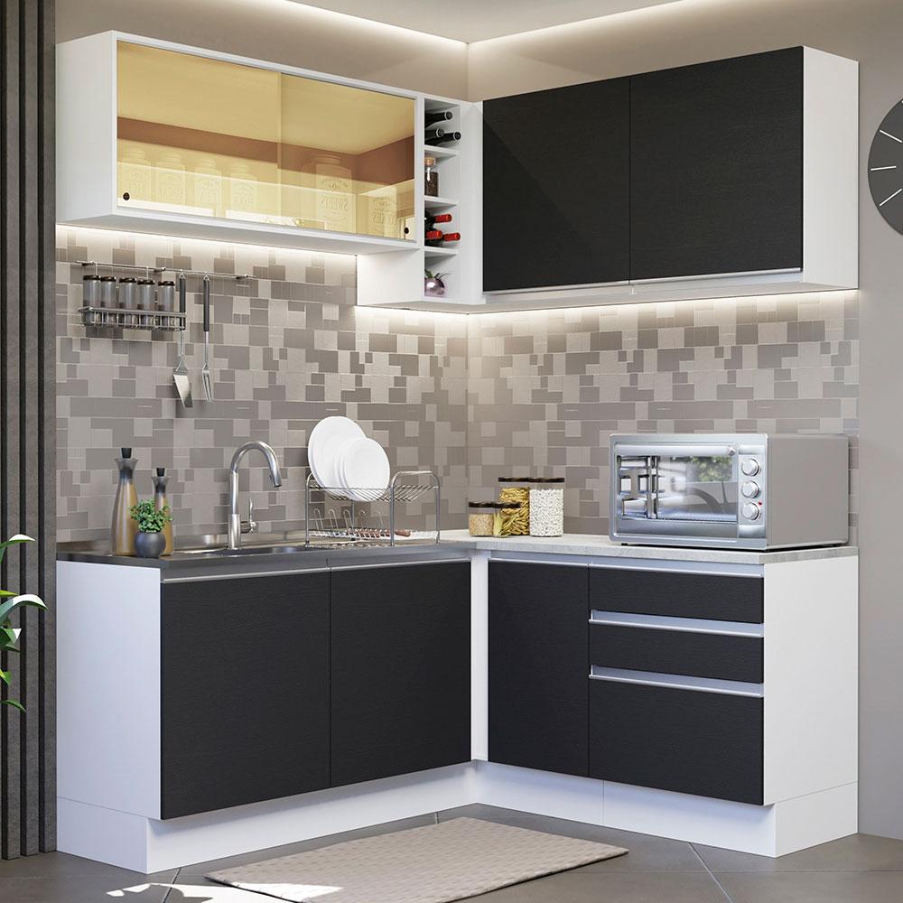 Foto 3 pulgar | Cocina Integral Completa Modular Madesa Glamy 329cm Bn 02