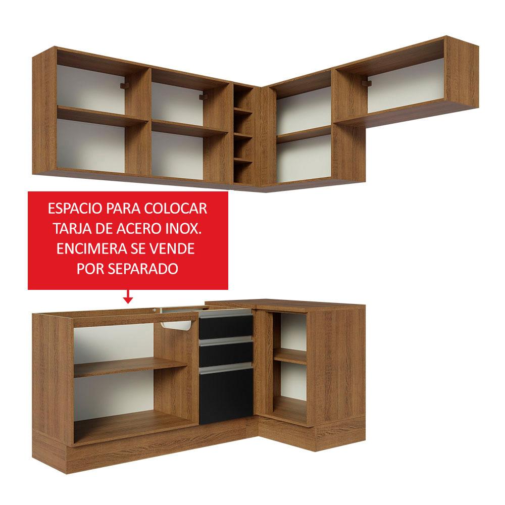 Foto 6 pulgar | Cocina Integral Completa Modular Madesa Glamy 349cm Mn 07