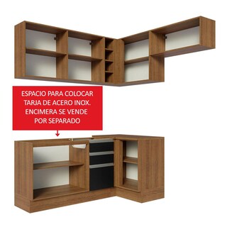 Foto 5 | Cocina Integral Completa Modular Madesa Glamy 349cm Mn 07