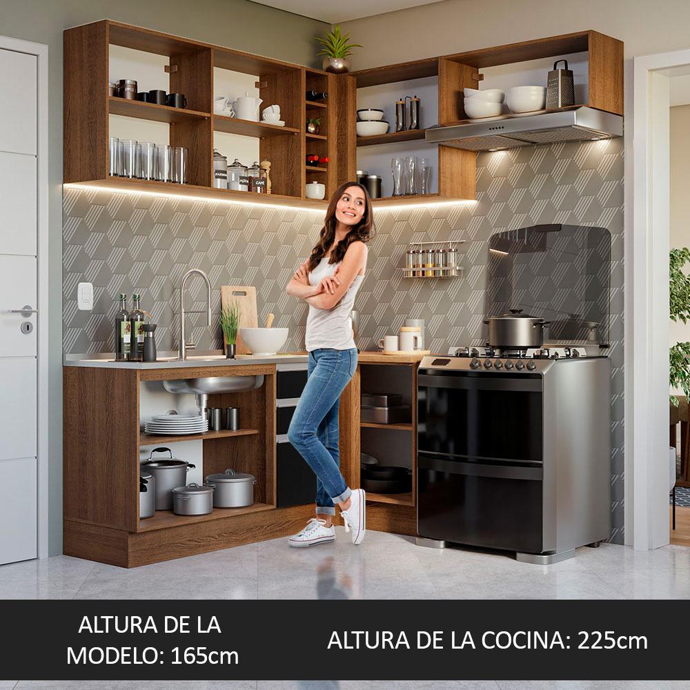 Foto 6 | Cocina Integral Completa Modular Madesa Glamy 349cm Mn 07