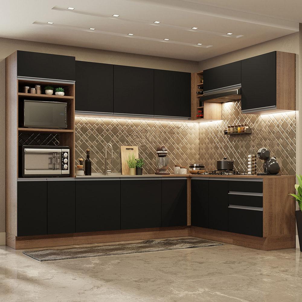 Foto 3 pulgar | Cocina Integral Completa Modular Madesa Glamy 479cm Mn 01