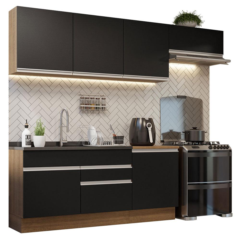 Foto 2 pulgar | Cocina Integral Completa Modular Madesa Glamy 260cm Mn 03