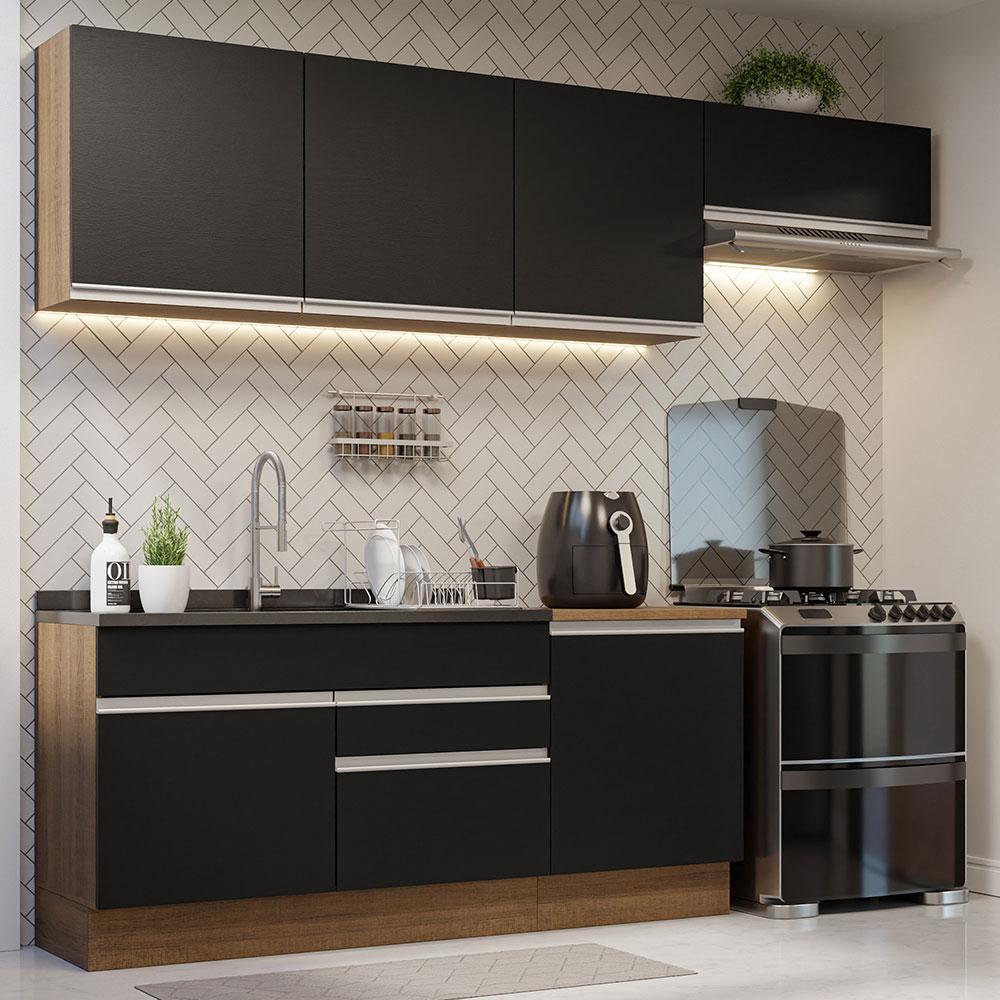Foto 3 pulgar | Cocina Integral Completa Modular Madesa Glamy 260cm Mn 03