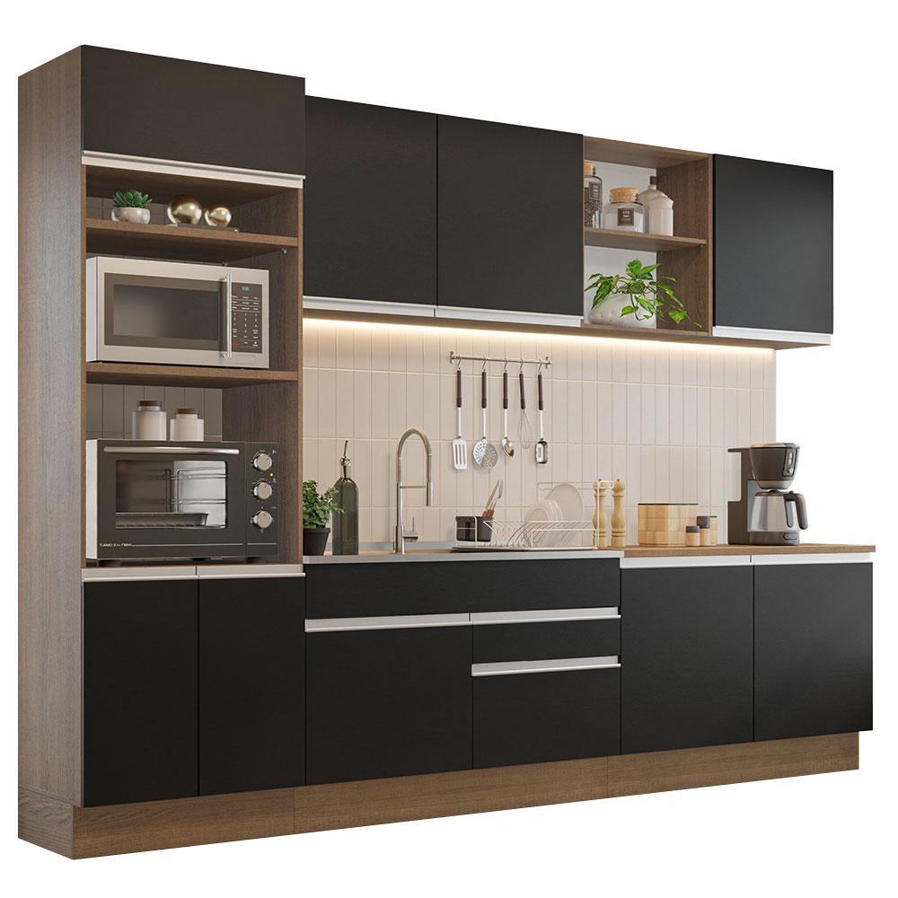 Foto 2 pulgar | Cocina Integral Completa Modular Madesa Glamy 310cm Mn 02
