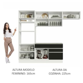 Foto 5 | Cocina Integral Completa Modular Madesa Glamy 270cm Bn 14
