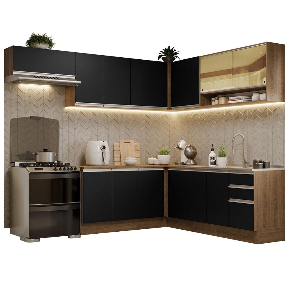 Foto 1 | Cocina Integral Completa Modular Madesa Glamy 469cm Mn 01