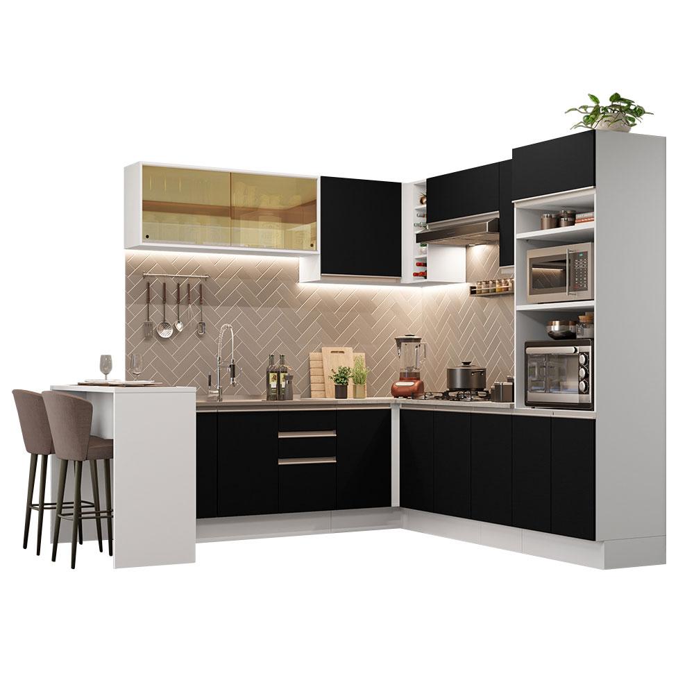 Foto 2 pulgar | Cocina Integral Completa Modular Madesa Glamy 504cm Bn 01