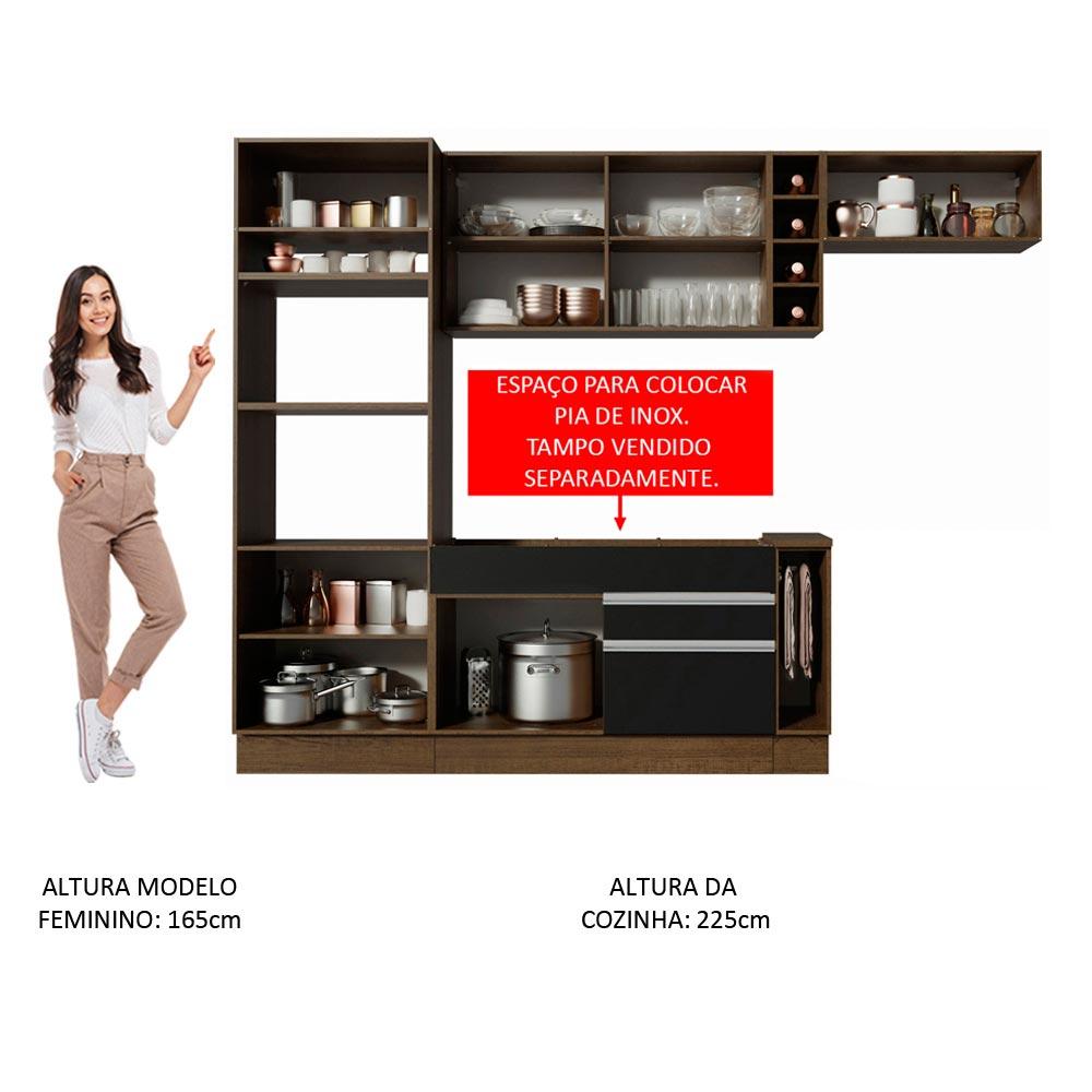 Foto 5 | Cocina Integral Completa Modular Madesa Safira 290cm Mn 04