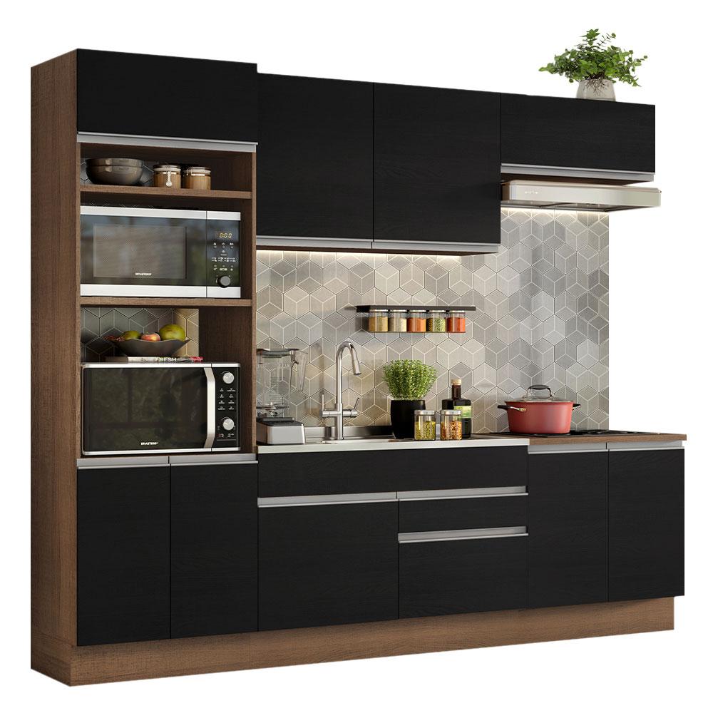 Foto 2 pulgar | Cocina Integral Completa Modular Madesa Glamy 270cm Mn 13