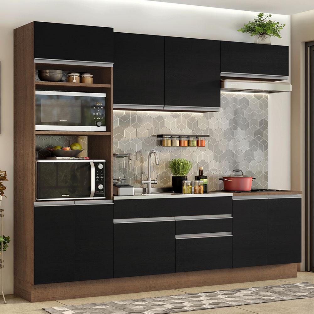 Foto 3 pulgar | Cocina Integral Completa Modular Madesa Glamy 270cm Mn 13