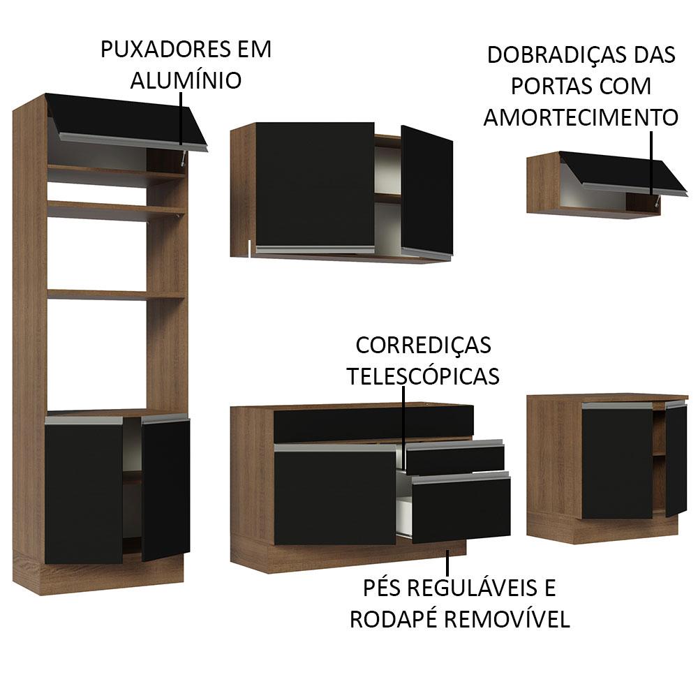 Foto 4 | Cocina Integral Completa Modular Madesa Glamy 270cm Mn 13