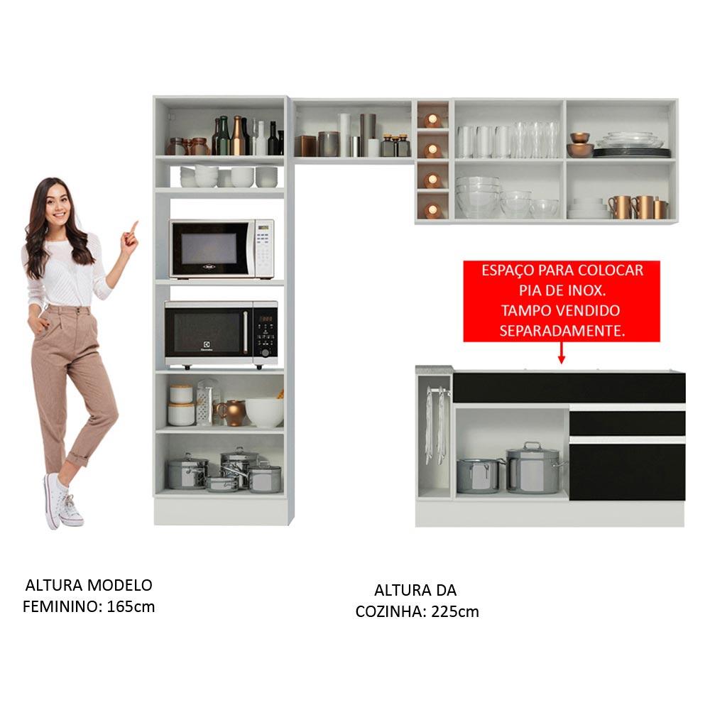 Foto 5 | Cocina Integral Completa Modular Madesa Jade 270cm Bn 09