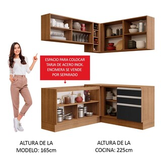 Foto 5 | Cocina Integral Completa Modular Madesa Glamy 329cm Mn 02