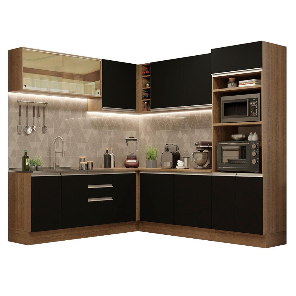 Foto 2 pulgar | Cocina Integral Completa Modular Madesa Glamy 459cm Mn 01