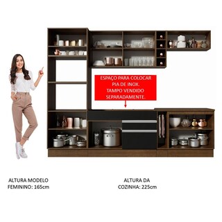 Foto 5 | Cocina Integral Completa Modular Madesa Vicenza 290cm Mn 07