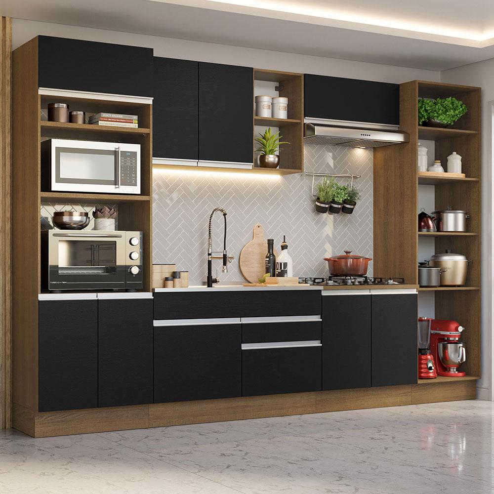 Foto 3 pulgar | Cocina Integral Completa Modular Madesa Glamy 330cm Mn 03