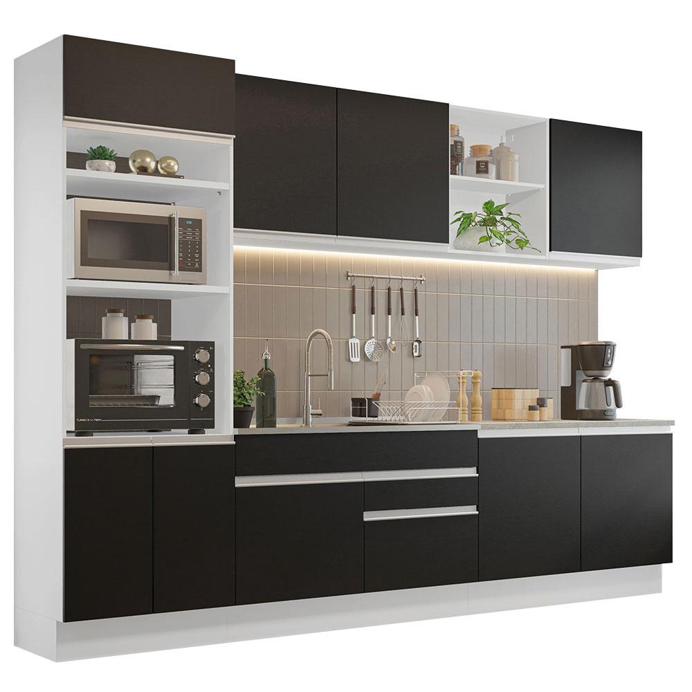 Cocina Integral Completa Modular Madesa Glamy 310cm Bn 02