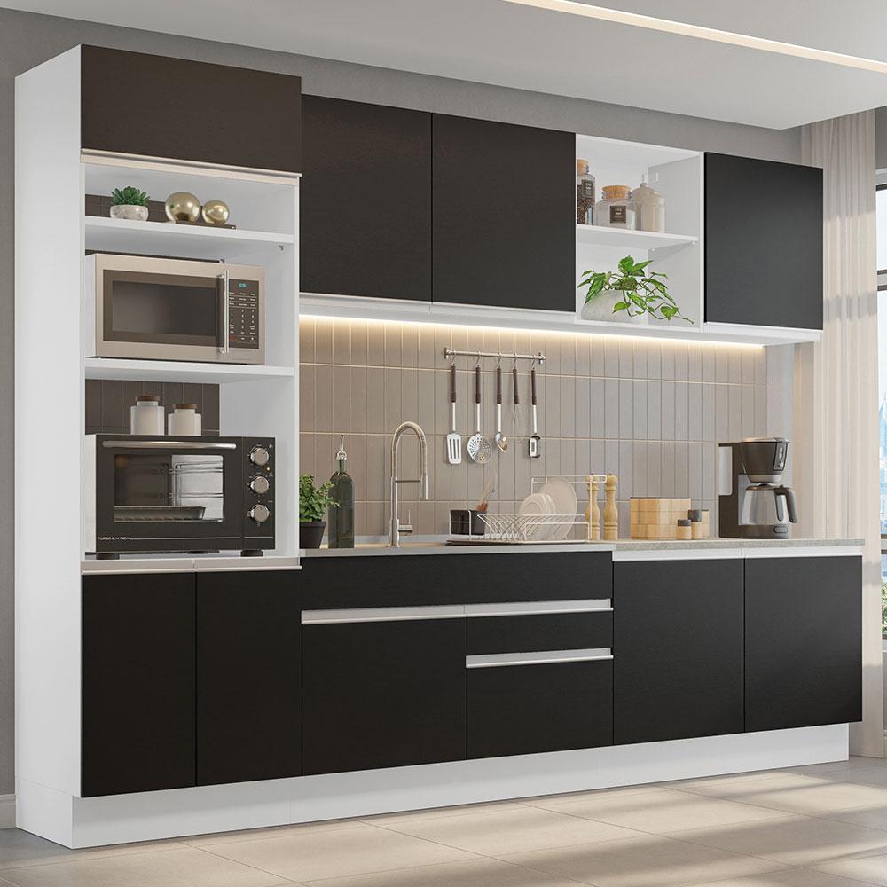 Foto 2 | Cocina Integral Completa Modular Madesa Glamy 310cm Bn 02