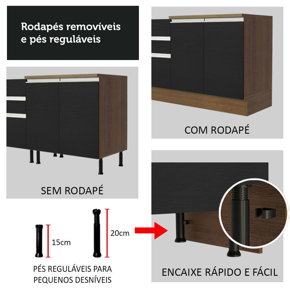 Foto 8 | Cocina Integral Completa Modular Madesa Glamy 180cm Mn 12