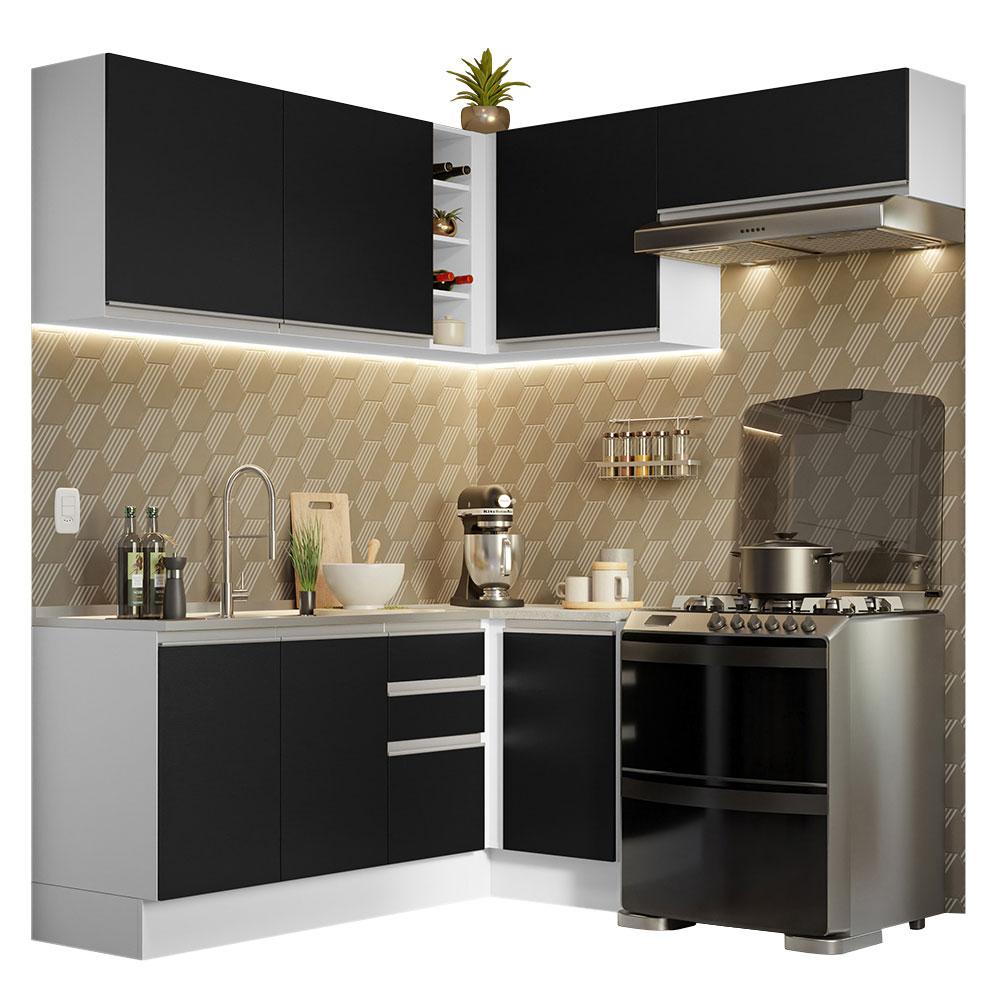 Foto 2 pulgar | Cocina Integral Completa Modular Madesa Glamy 349cm Bn 07