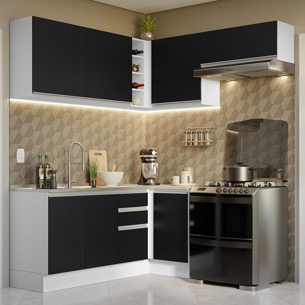 Foto 3 pulgar | Cocina Integral Completa Modular Madesa Glamy 349cm Bn 07