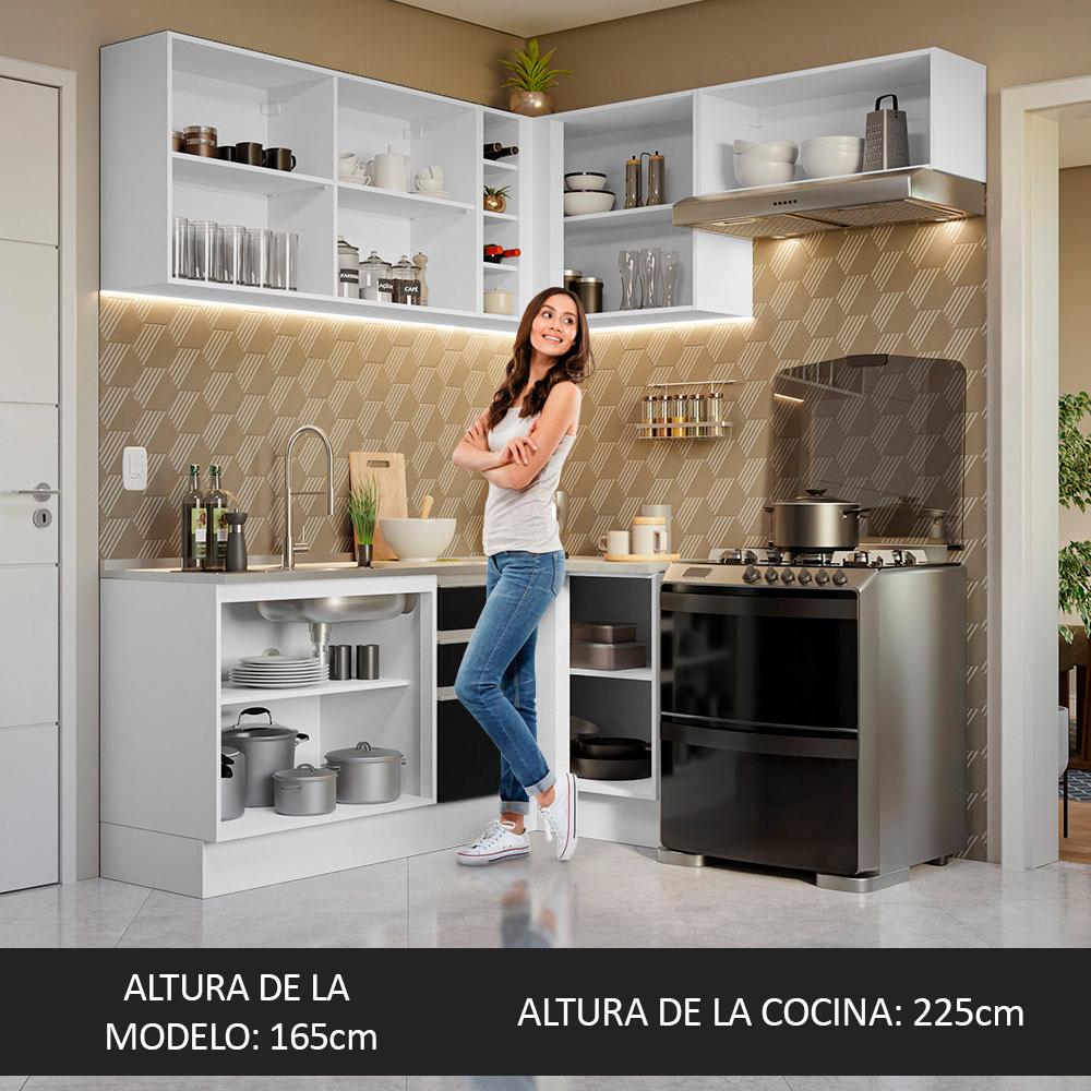 Foto 7 pulgar | Cocina Integral Completa Modular Madesa Glamy 349cm Bn 07
