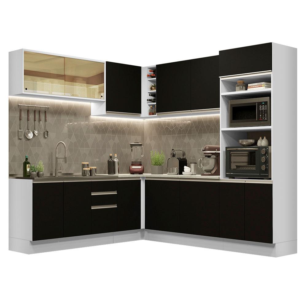 Foto 2 pulgar | Cocina Integral Completa Modular Madesa Glamy 459cm Bn 01