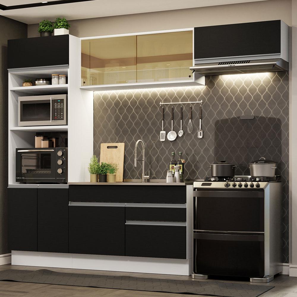 Foto 3 pulgar | Cocina Integral Completa Modular Madesa Glamy 270cm Bn 11