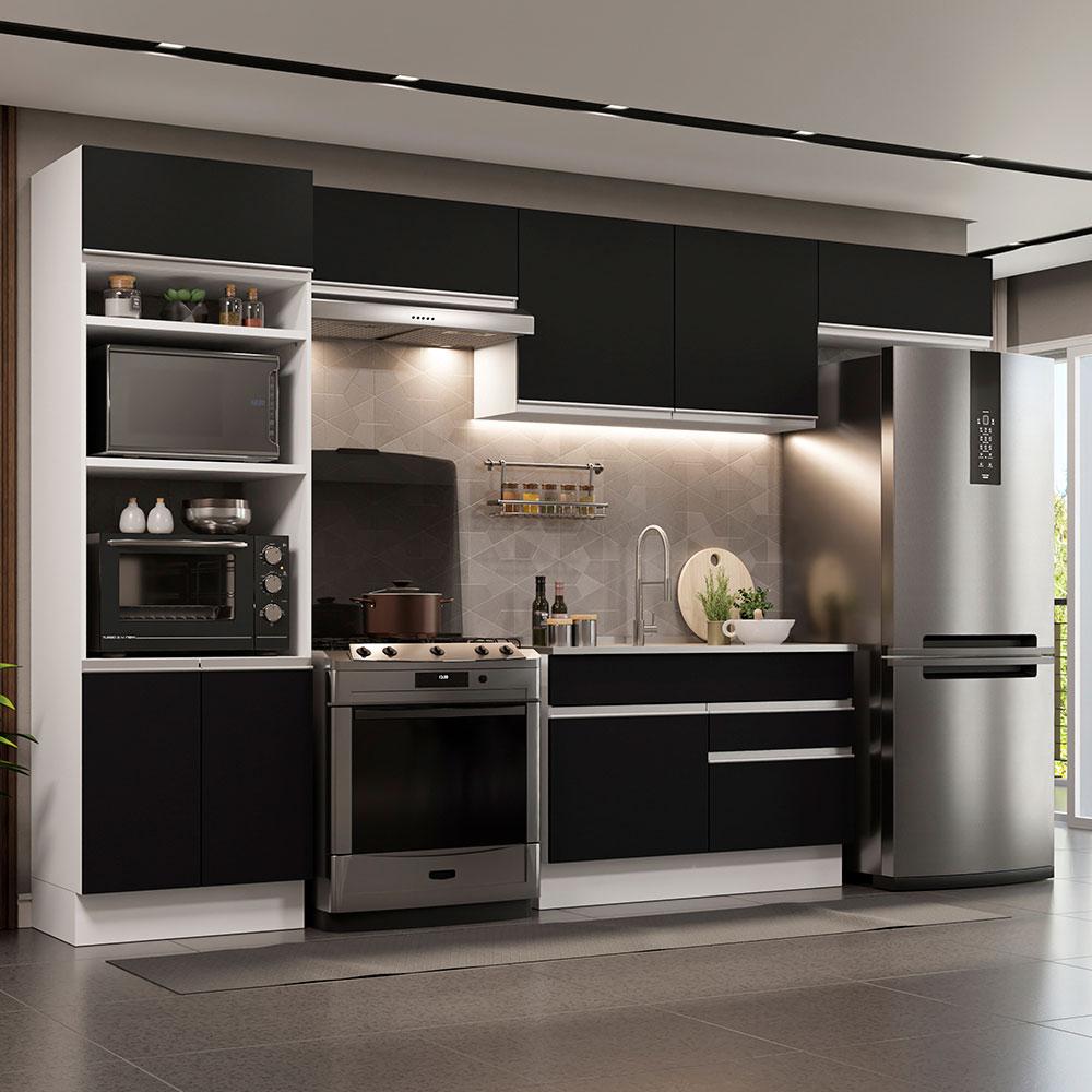 Foto 3 pulgar | Cocina Integral Completa Modular Madesa Glamy 350cm Bn 01
