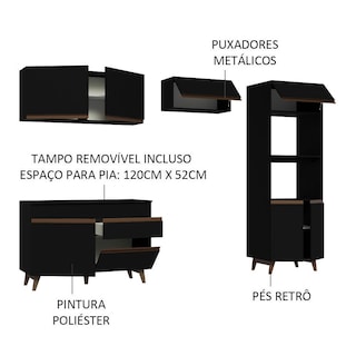 Foto 4 | Cocina Integral Completa Modular Madesa 260cm 09