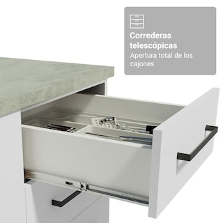 Foto 7 | Cocina Integral Completa Armario De Vidrio Madesa Agata Bb 2