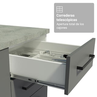 Foto 7 | Cocina Integral Completa Armario De Vidrio Madesa Agata Bg 11