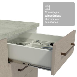 Foto 7 | Cocina Integral Completa Armario De Vidrio Madesa Agata Bc 02